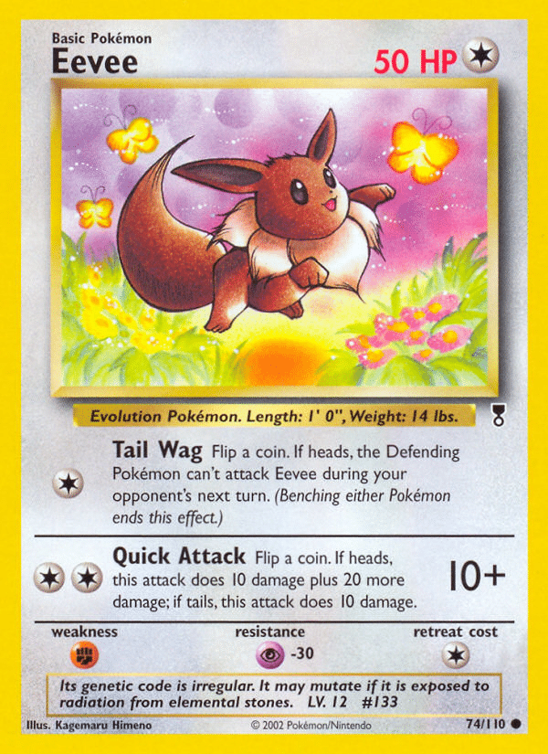 Eevee Pokémon Legendary Collection (74/110) – Other