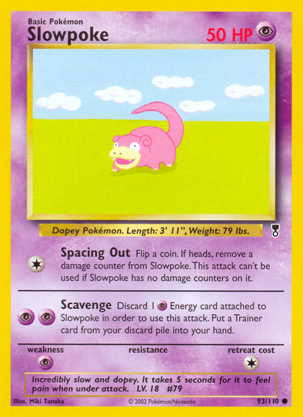 Slowpoke Pokémon Legendary Collection (93/110) – Other