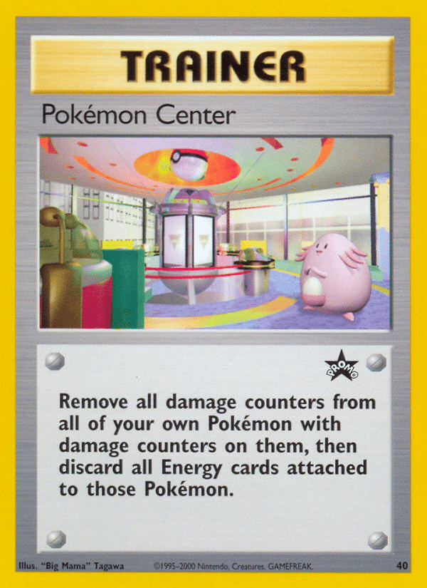 Pokémon Center Pokémon Wizards Black Star Promos (40/53) – Base