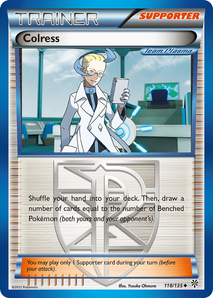 Colress Pokémon Plasma Storm (118/135) – Black & White