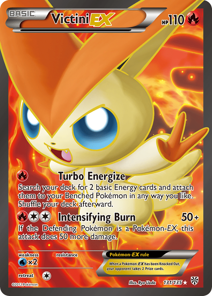 Victini-EX Pokémon Plasma Storm (131/135) – Black & White