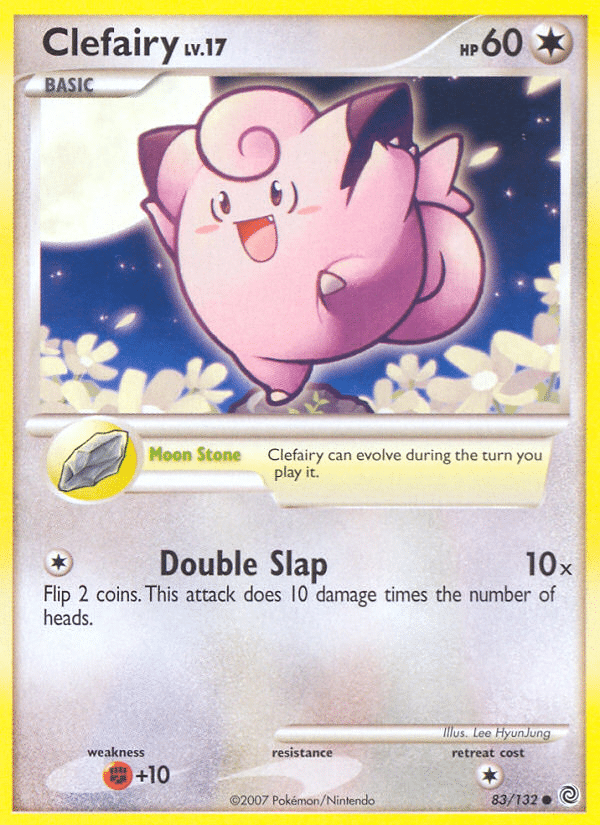 Clefairy Pokémon Secret Wonders (83/132) – Diamond & Pearl