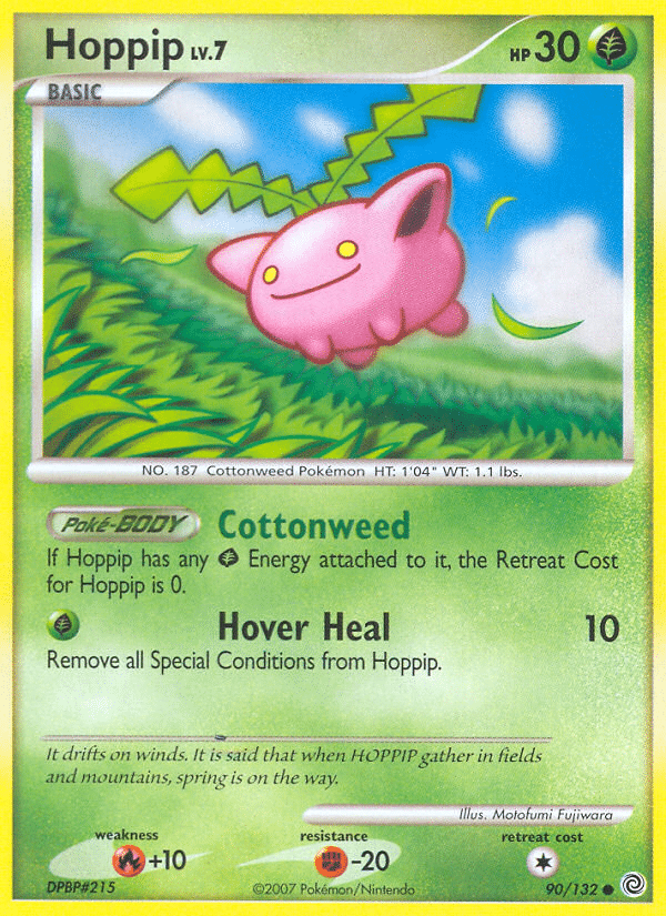 Hoppip Pokémon Secret Wonders (90/132) – Diamond & Pearl