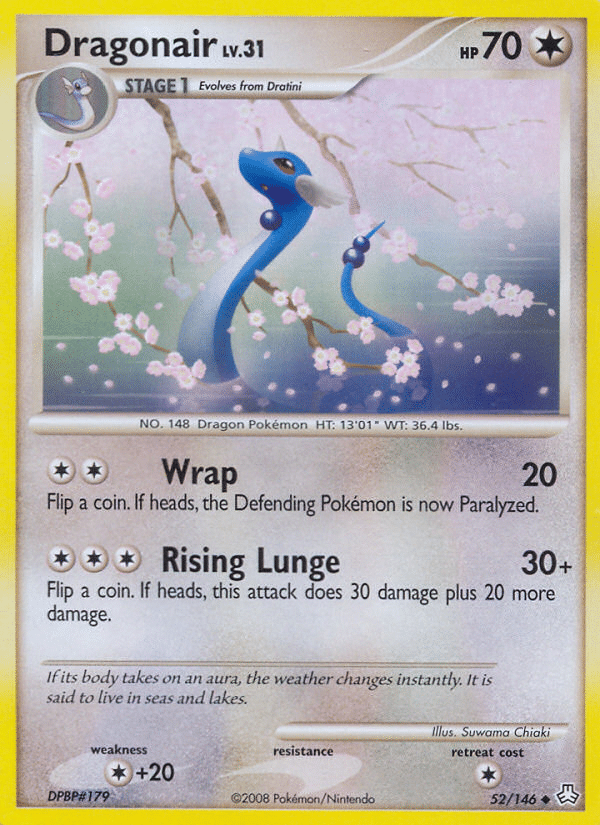 Dragonair Pokémon Legends Awakened (52/146) – Diamond & Pearl