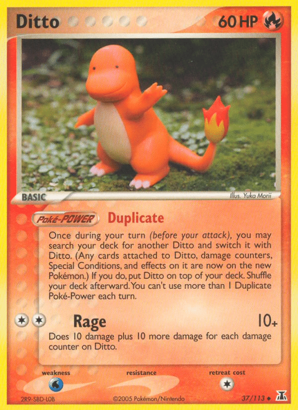 Ditto Pokémon Delta Species (37/113) – EX