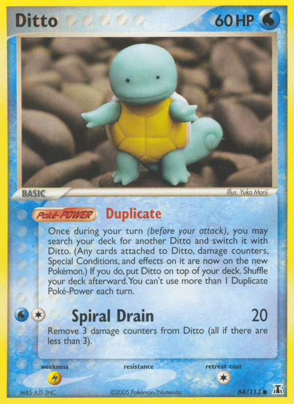 Ditto Pokémon Delta Species (64/113) – EX