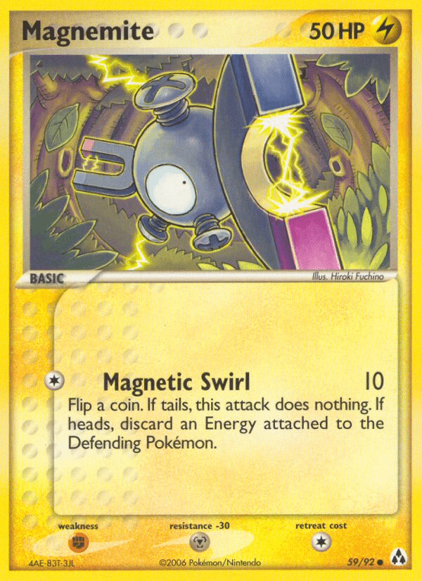 Magnemite Pokémon Legend Maker (59/92) – EX