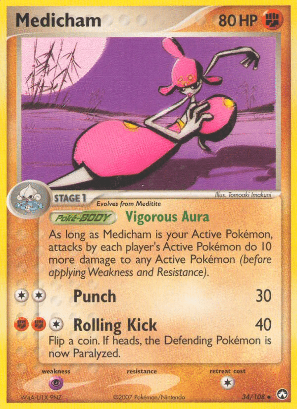 Medicham Pokémon Power Keepers (34/108) – EX