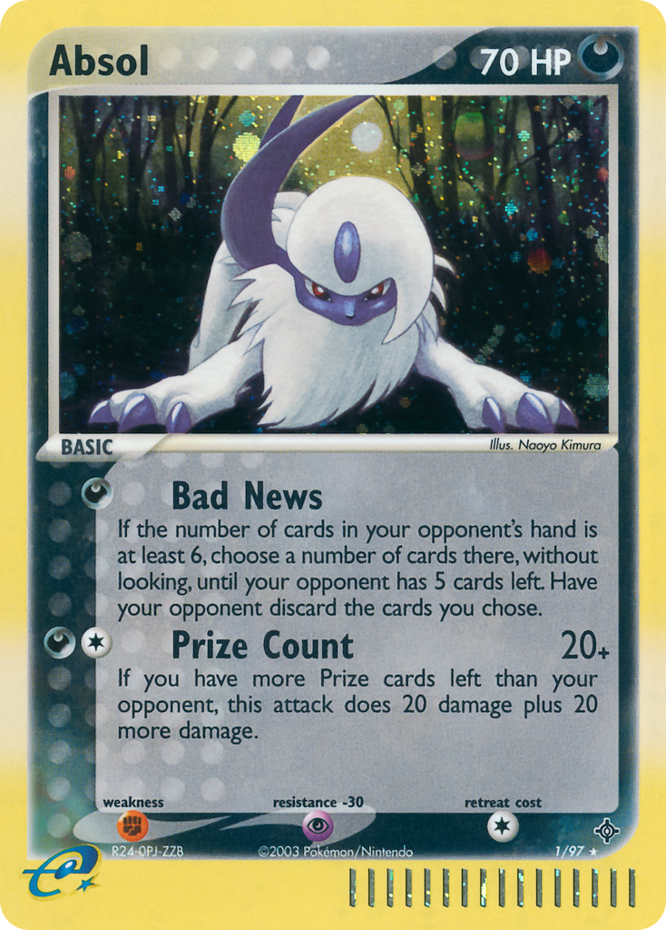 Absol Pokémon Dragon (1/97) – EX