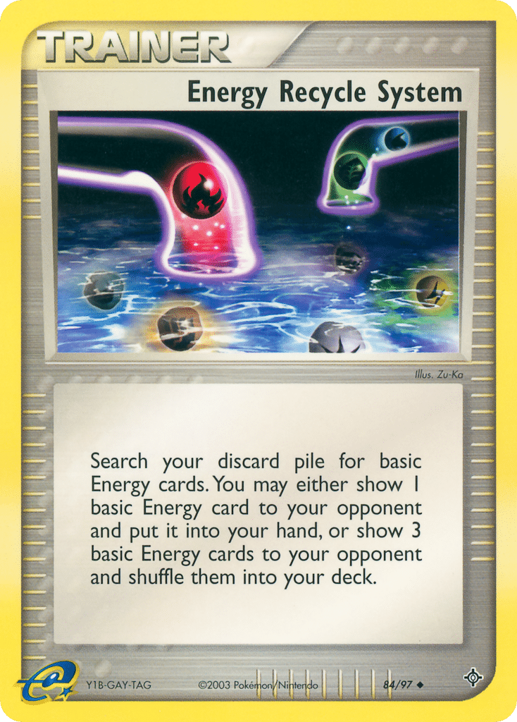 Energy Recycle System Pokémon Dragon (84/97) – EX