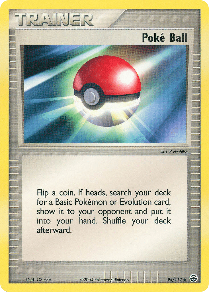 Poké Ball Pokémon FireRed & LeafGreen (95/112) – EX