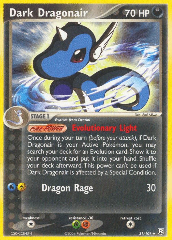 Dark Dragonair Pokémon Team Rocket Returns (31/109) – EX