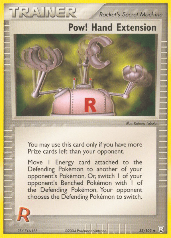 Pow! Hand Extension Pokémon Team Rocket Returns (85/109) – EX
