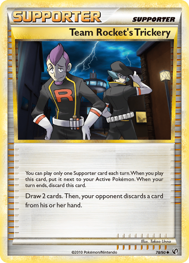 Team Rocket's Trickery Pokémon HS—Undaunted (78/90) – HeartGold & SoulSilver