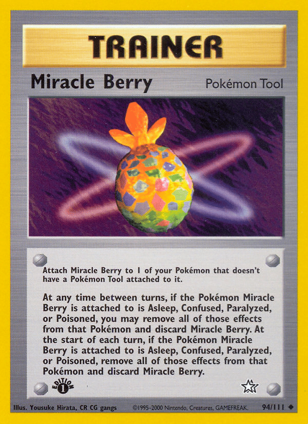 Miracle Berry Pokémon Neo Genesis (94/111) – Neo