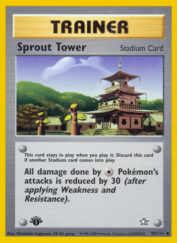 Sprout Tower Pokémon Neo Genesis (97/111) – Neo