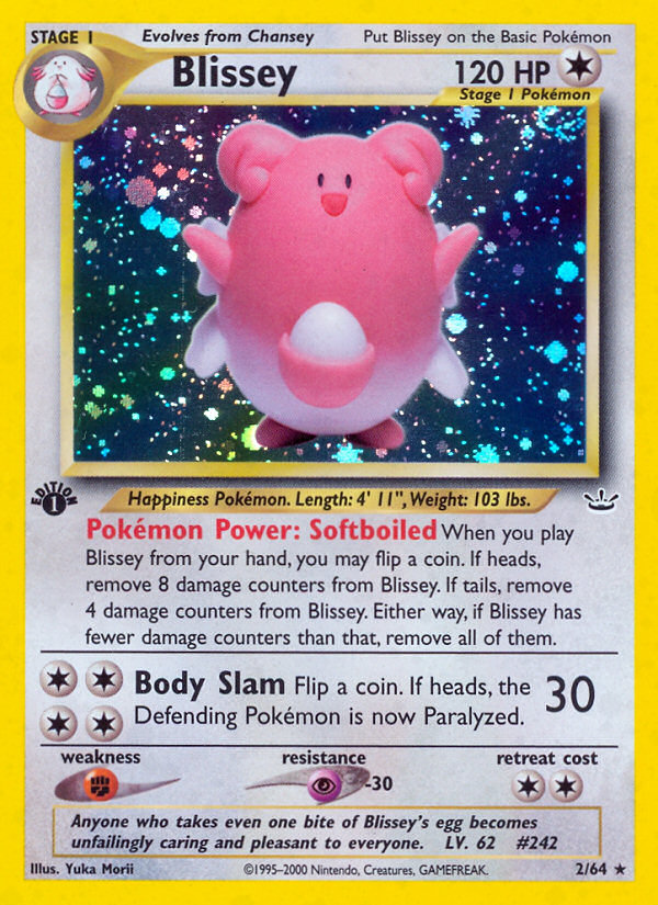 Blissey Pokémon Neo Revelation (2/64) – Neo