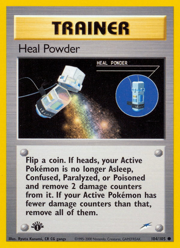 Heal Powder Pokémon Neo Destiny (104/105) – Neo