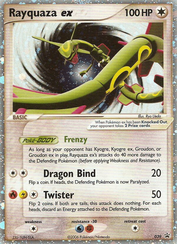 Rayquaza ex Pokémon Nintendo Black Star Promos (39/40) – NP