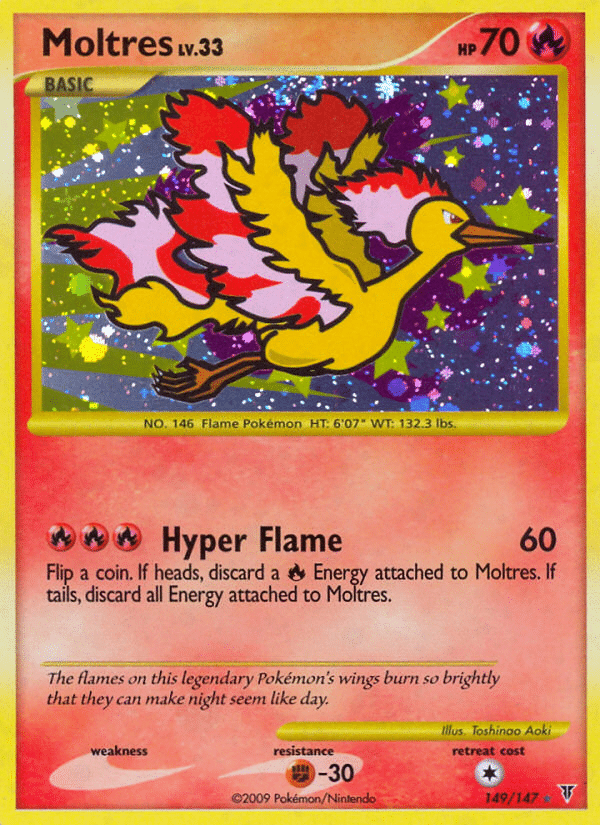 Moltres Pokémon Supreme Victors (149/147) – Platinum