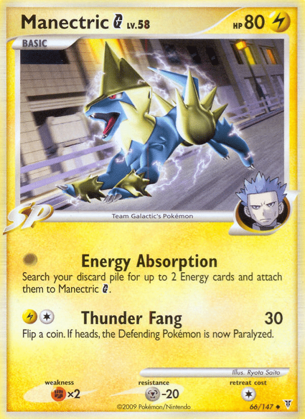 Manectric G Pokémon Supreme Victors (66/147) – Platinum
