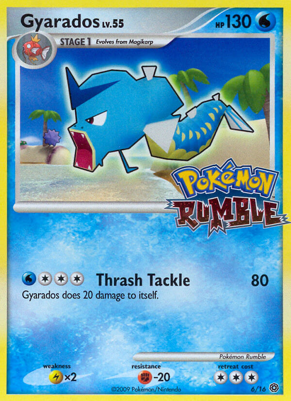 Gyarados Pokémon Pokémon Rumble (6/16) – Other
