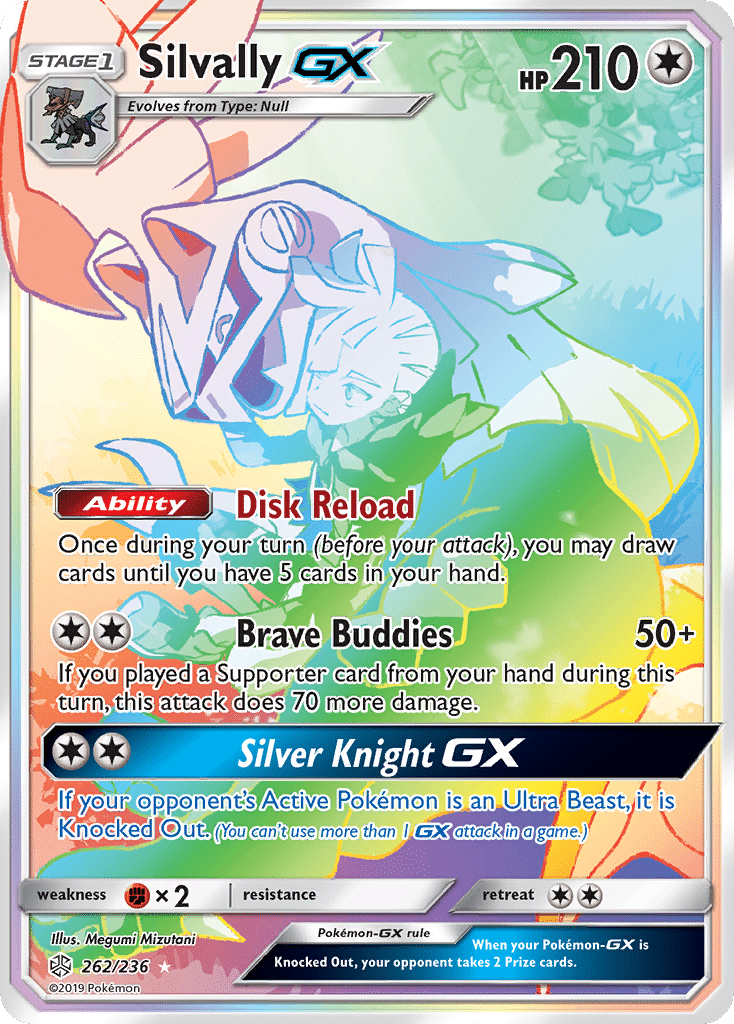 Silvally-GX Pokémon Cosmic Eclipse (262/236) – Sun & Moon