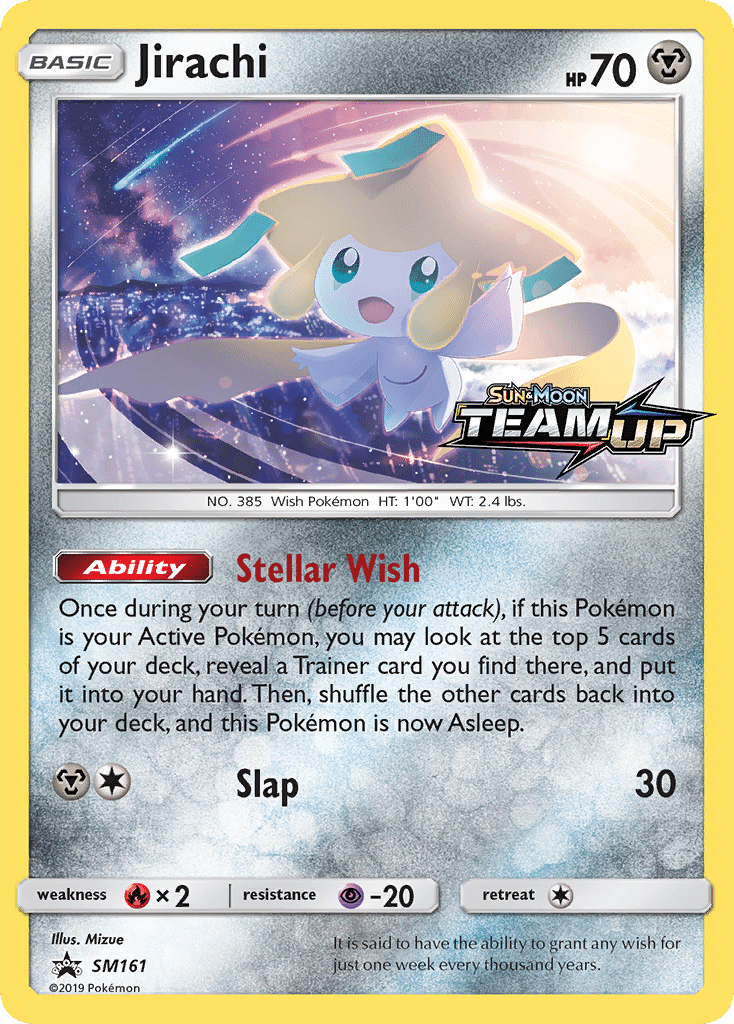 Jirachi Pokémon SM Black Star Promos (SM161/248) – Sun & Moon