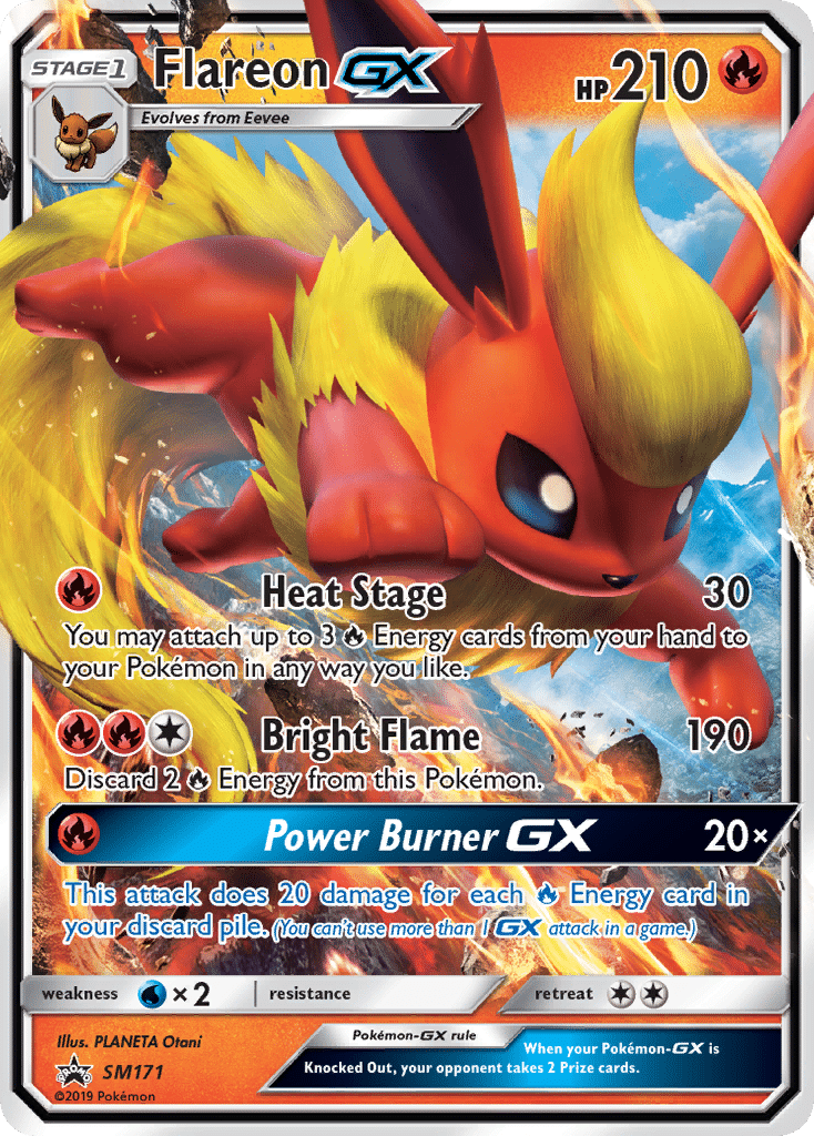 Flareon-GX Pokémon SM Black Star Promos (SM171/248) – Sun & Moon