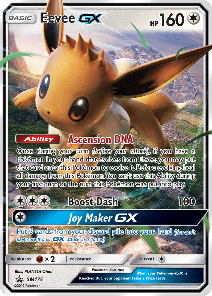 Eevee-GX Pokémon SM Black Star Promos (SM175/248) – Sun & Moon