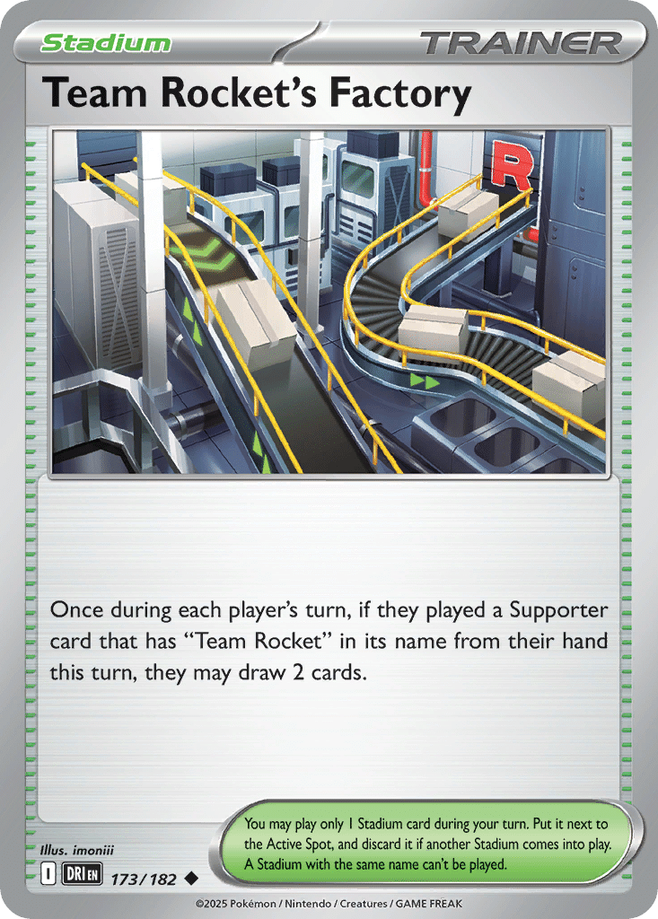 Team Rocket's Factory Pokémon Destined Rivals (173/182) – Scarlet & Violet