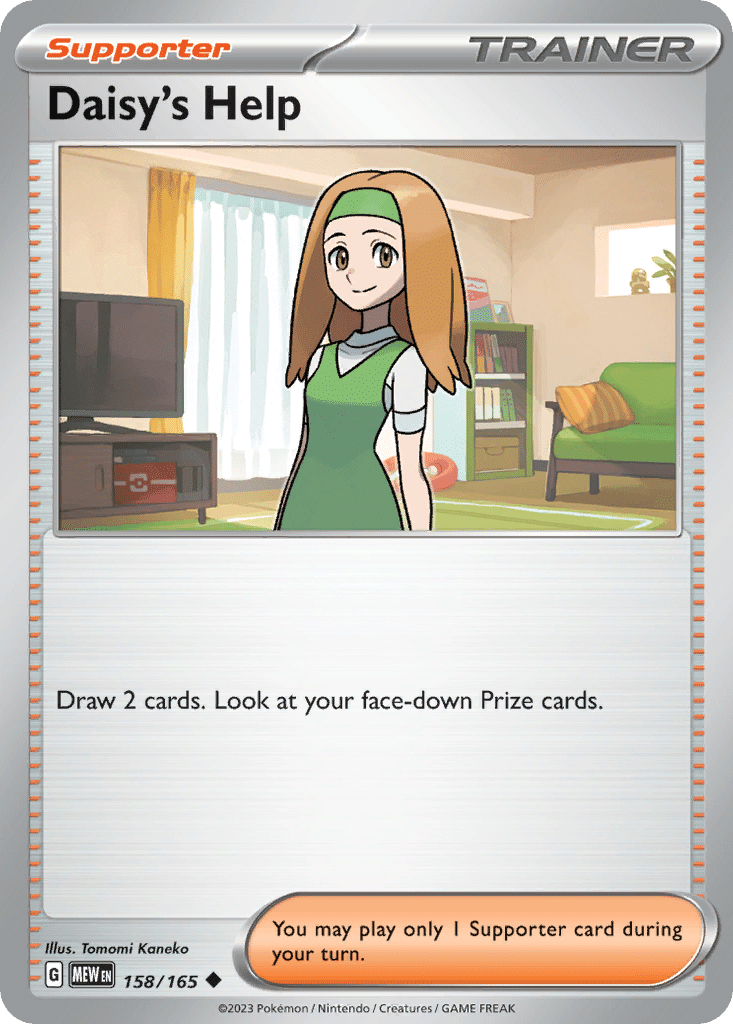 Daisy's Help Pokémon 151 (158/165) – Scarlet & Violet