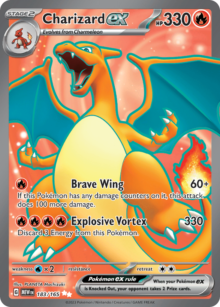 Charizard ex Pokémon 151 (183/165) – Scarlet & Violet