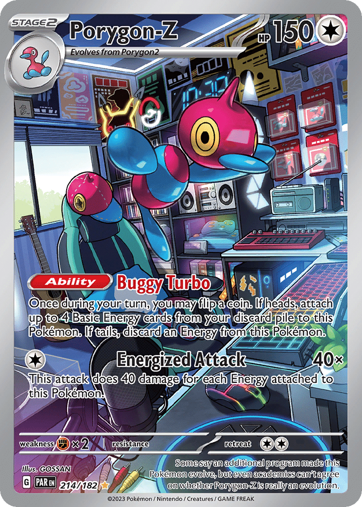 Porygon-Z Pokémon Paradox Rift (214/182) – Scarlet & Violet