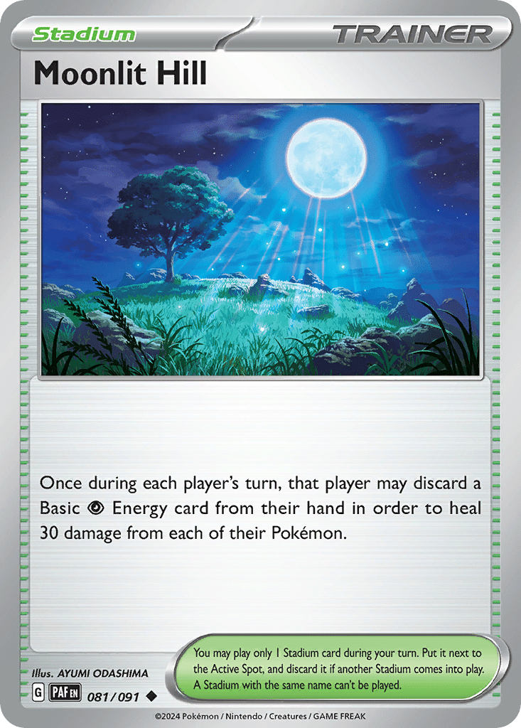 Moonlit Hill Pokémon Paldean Fates (81/91) – Scarlet & Violet