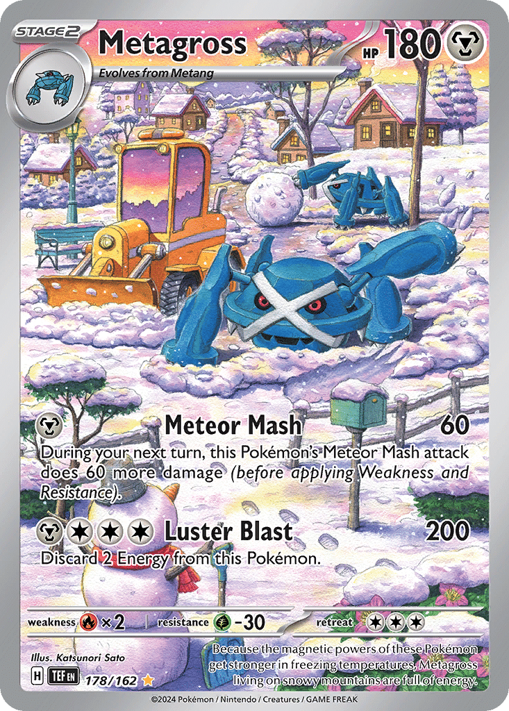 Metagross Pokémon Temporal Forces (178/162) – Scarlet & Violet