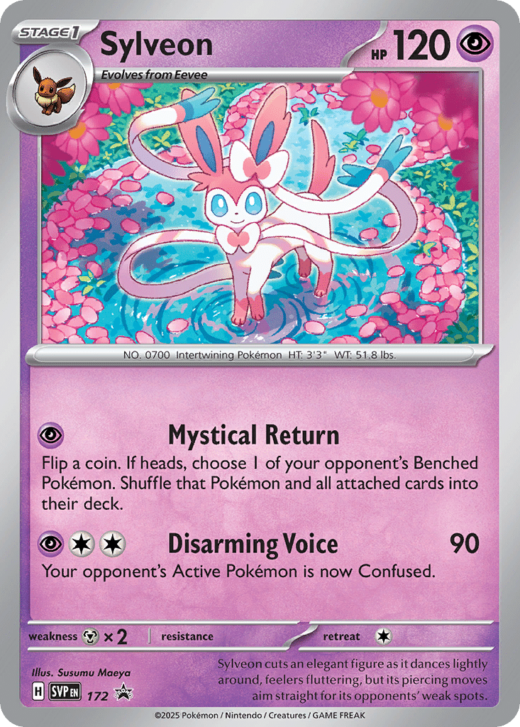Sylveon Pokémon Scarlet & Violet Promos (172/150) – Scarlet & Violet