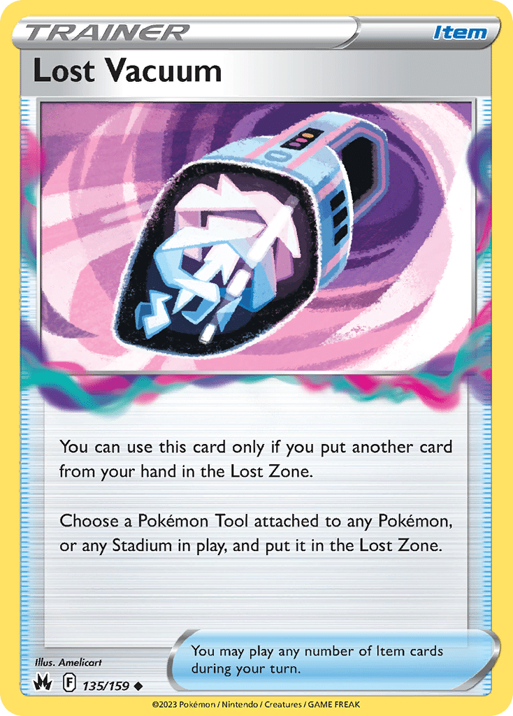 Lost Vacuum Pokémon Crown Zenith (135/159) – Sword & Shield