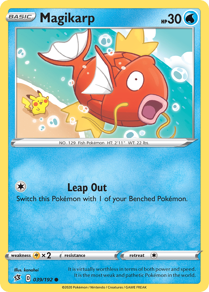 Magikarp Pokémon Rebel Clash (39/192) – Sword & Shield