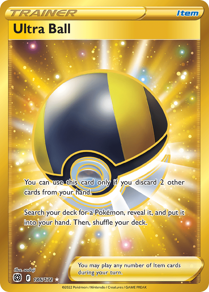Ultra Ball Pokémon Brilliant Stars (186/172) – Sword & Shield
