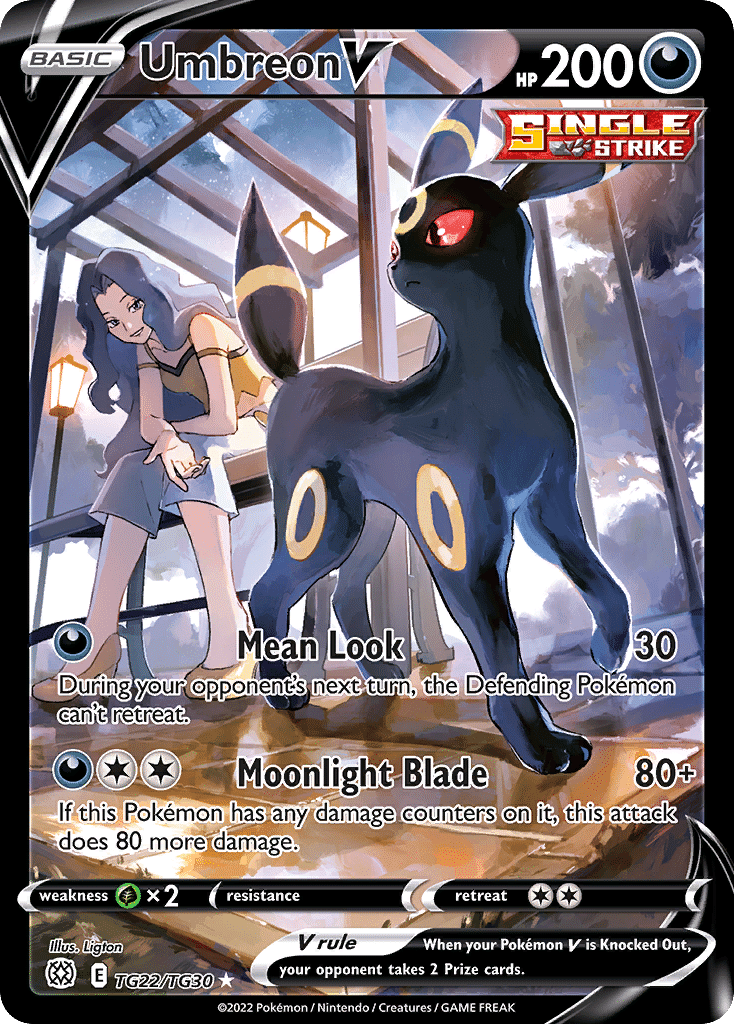 Umbreon V Pokémon Brilliant Stars Trainer Gallery (TG22/30) – Sword & Shield