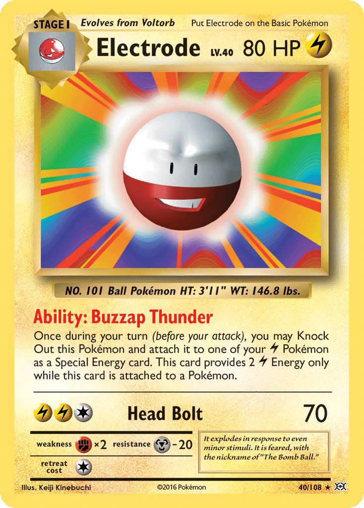 Electrode Pokémon Evolutions (40/108) – XY