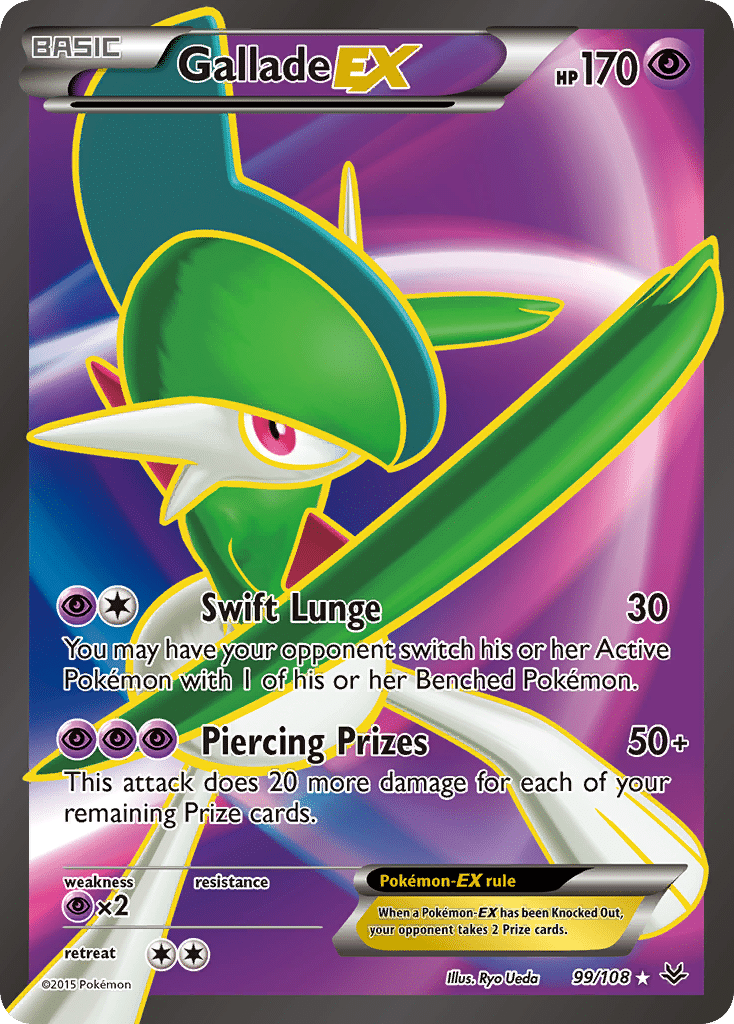 Gallade-EX Pokémon Roaring Skies (99/108) – XY