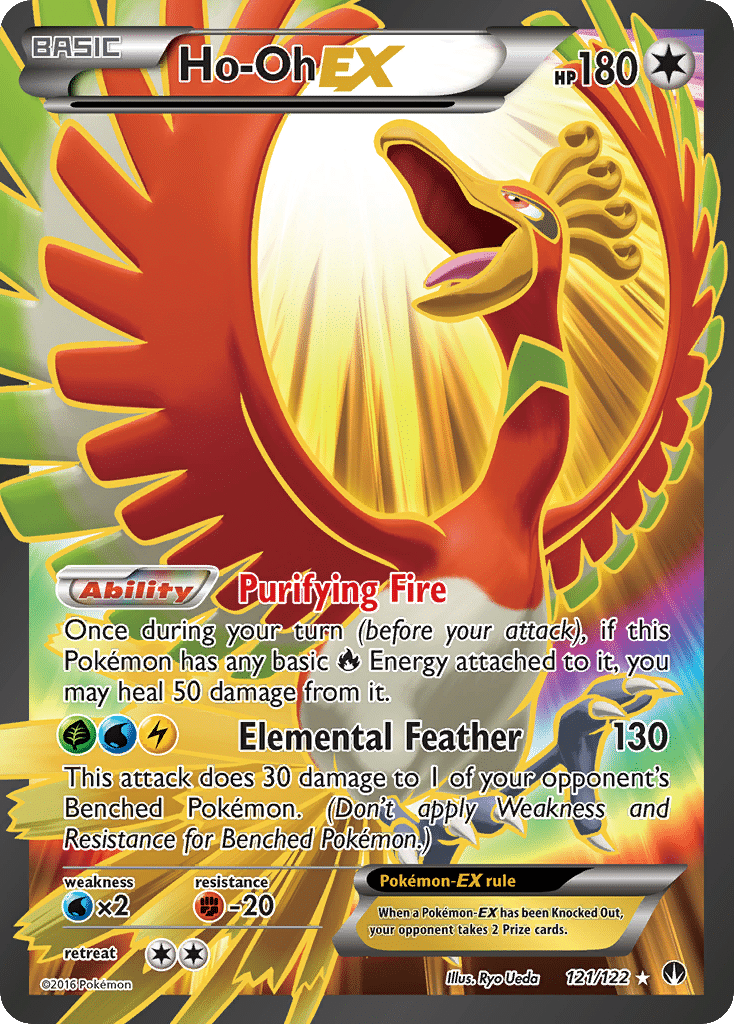 Ho-Oh-EX Pokémon BREAKpoint (121/122) – XY