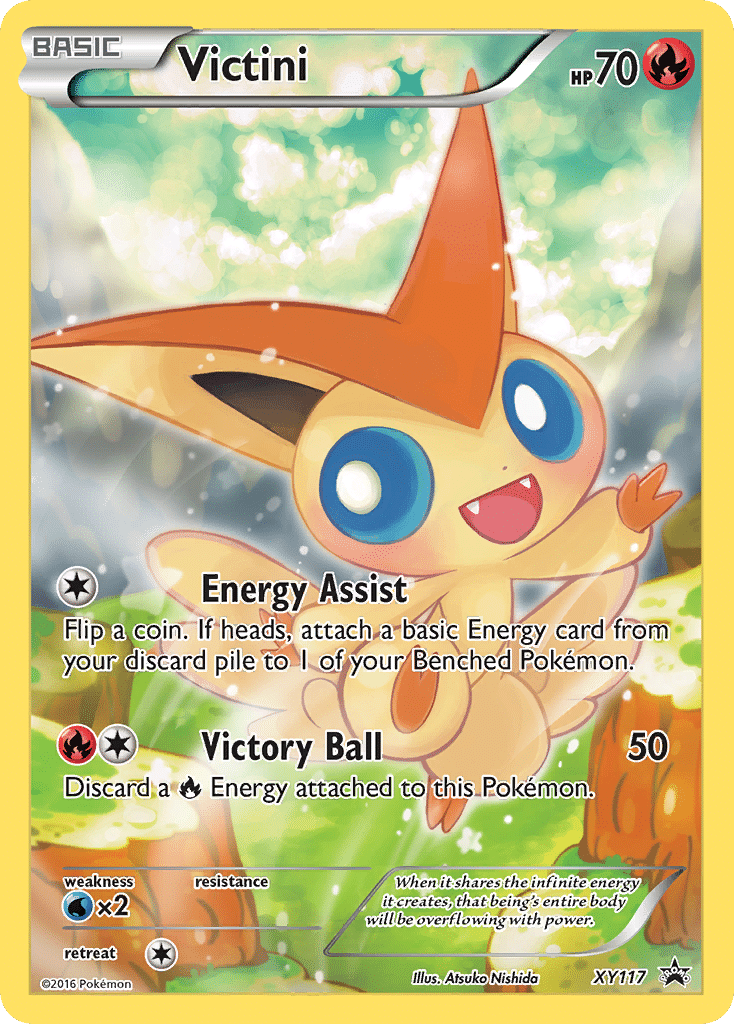 Victini Pokémon XY Black Star Promos (XY117/211) – XY
