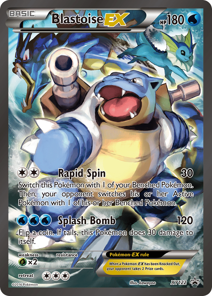Blastoise-EX Pokémon XY Black Star Promos (XY122/211) – XY