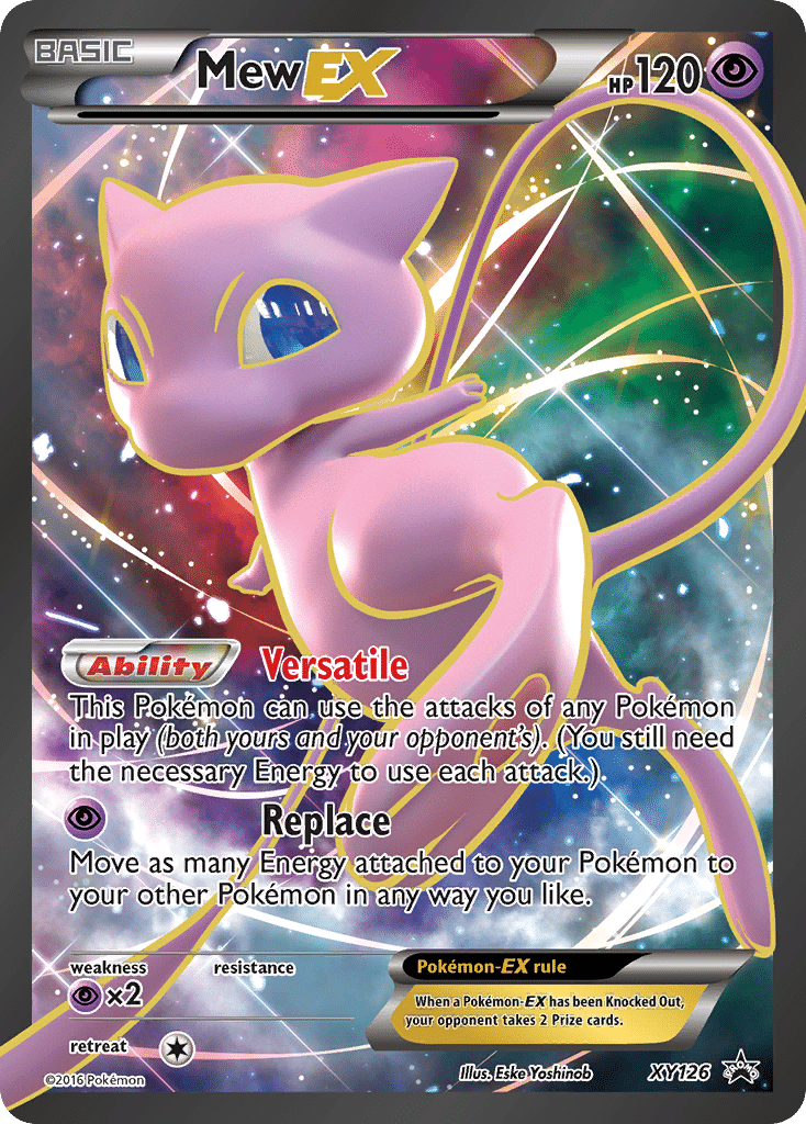 Mew-EX Pokémon XY Black Star Promos (XY126/211) – XY