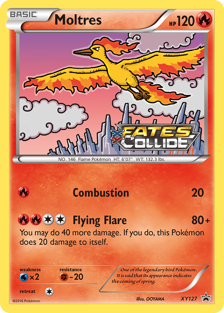 Moltres Pokémon XY Black Star Promos (XY127/211) – XY