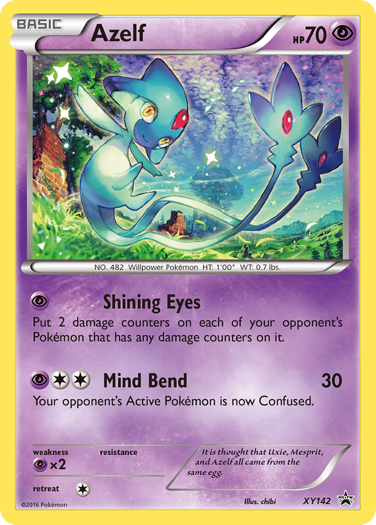 Azelf Pokémon XY Black Star Promos (XY142/211) – XY