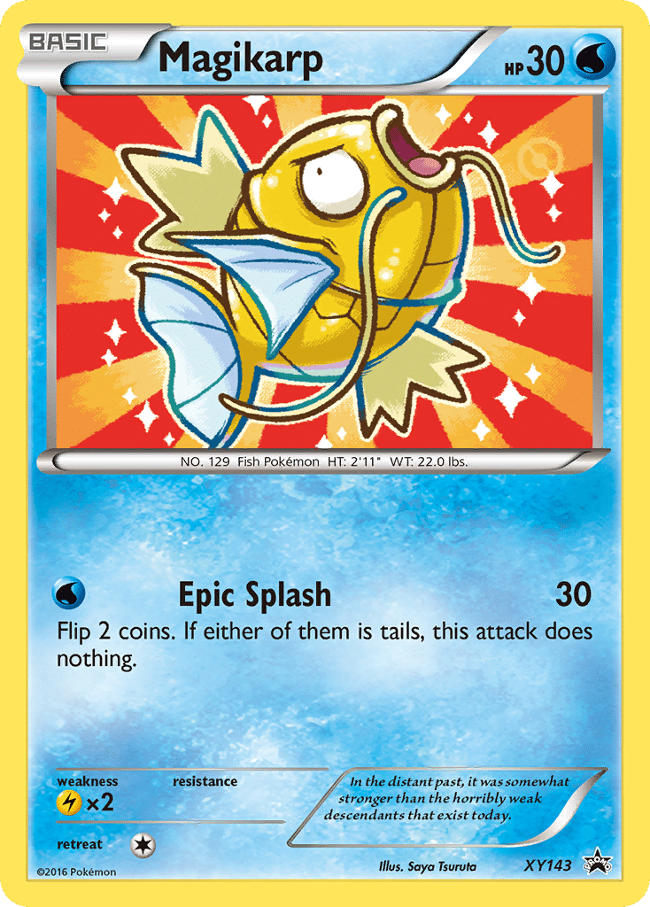Magikarp Pokémon XY Black Star Promos (XY143/211) – XY